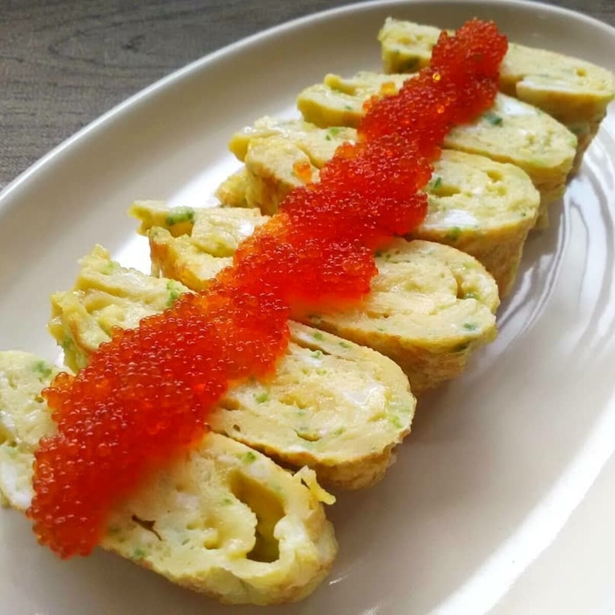ゴーヤ入り玉子焼きのとびっこ乗せ レシピ 作り方 By ぷく 楽天レシピ ゴーヤ入り玉子焼きのとびっこ乗せ レシピ 作り方 By ぷく 楽天レシピ